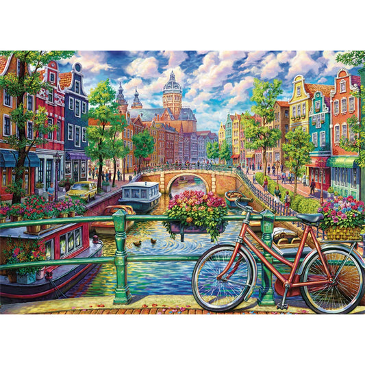 Amsterdam Canal | 1000 pièces