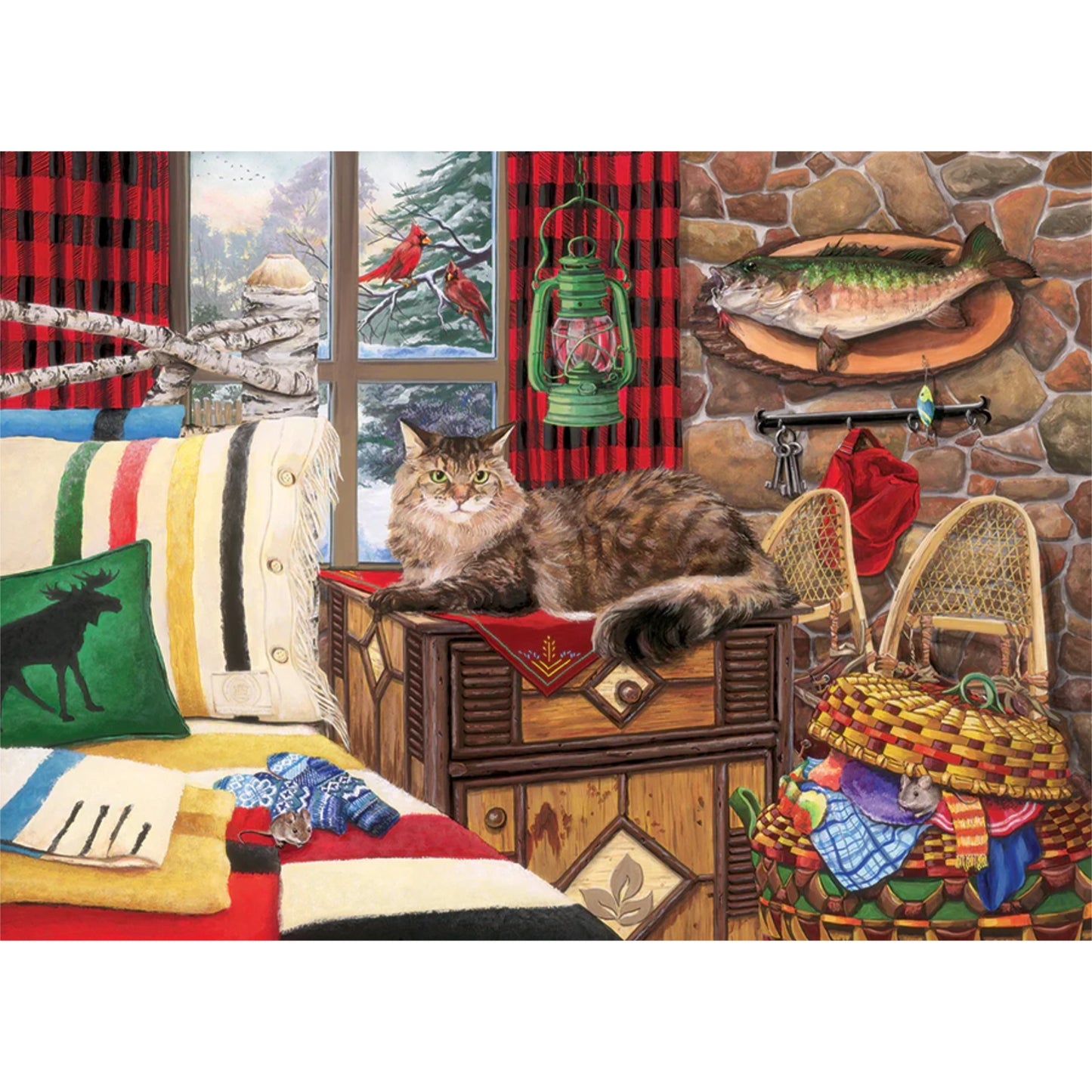 Lodge Cat | 1000 pièces
