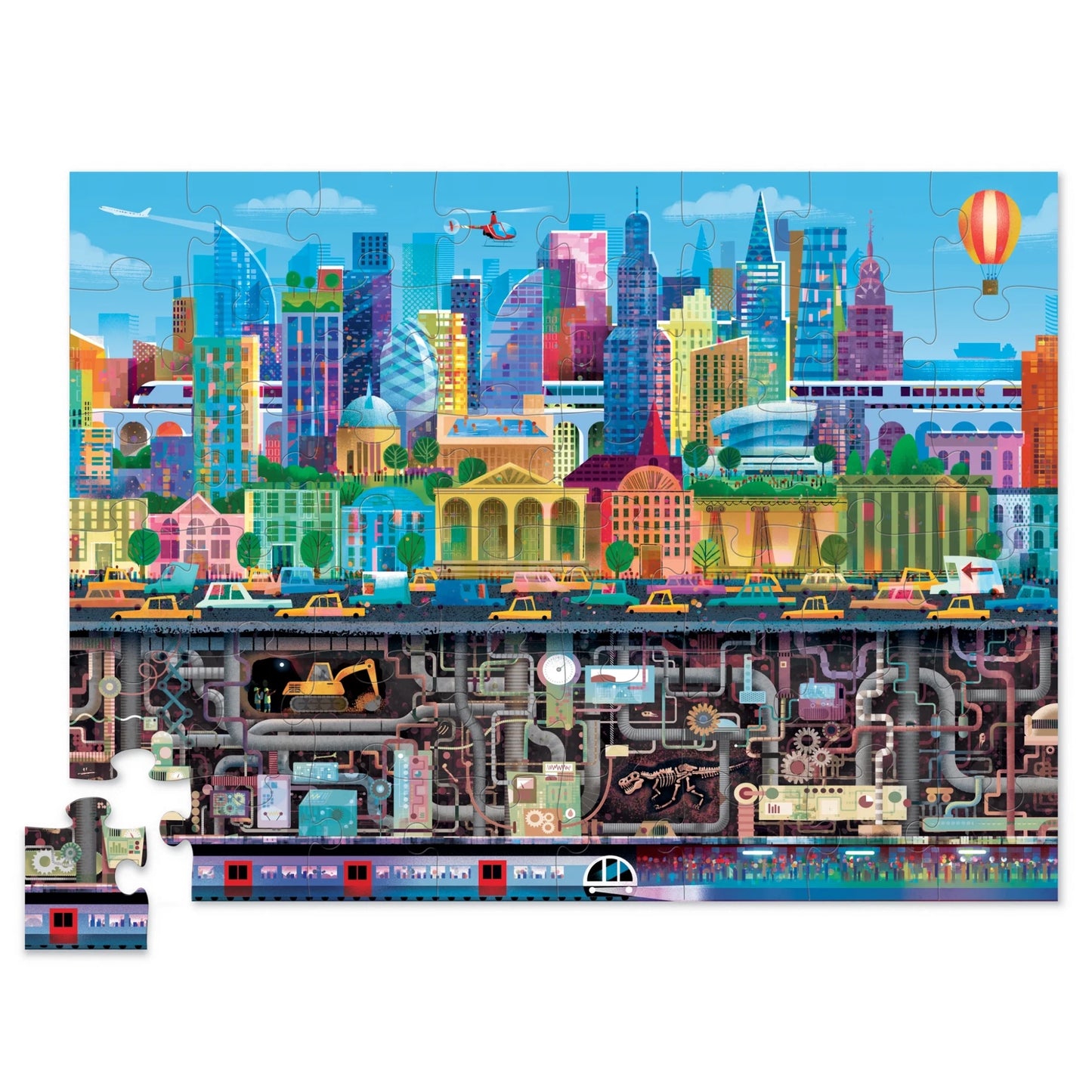 Above & Below: La grande ville | 48 pièces