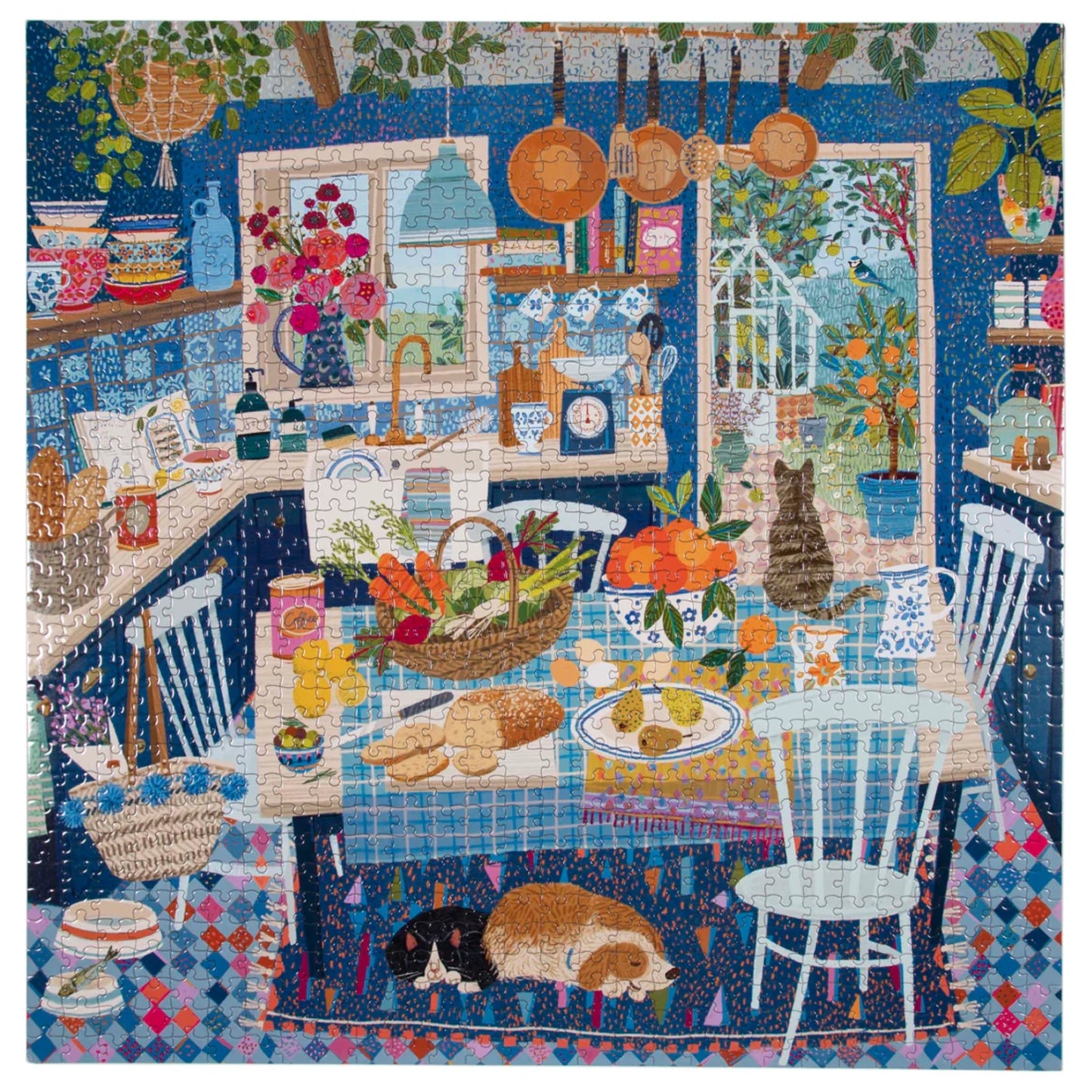 Cuisine bleue | 1000 pièces