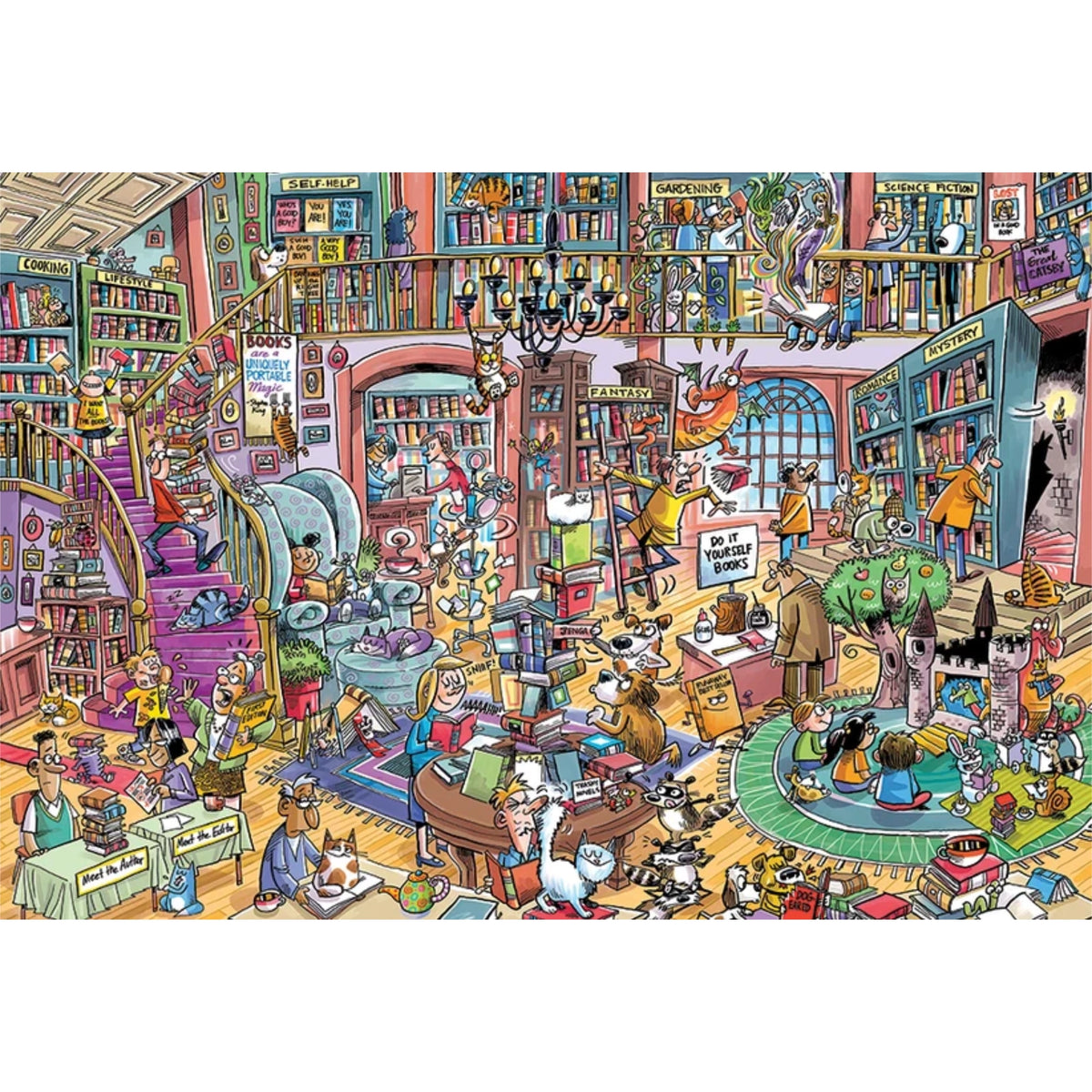 Bookshop Bedlam | 100 pièces