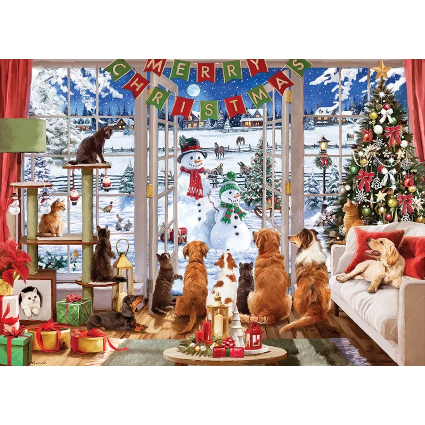 Christmas Visitors | 1000 pièces