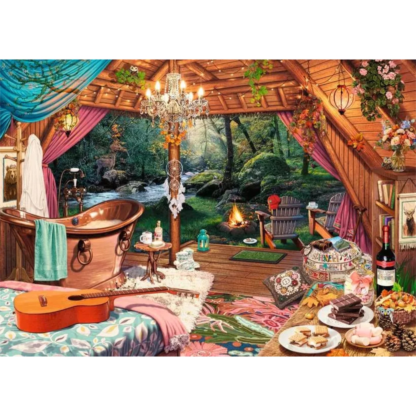 Cozy Glamping | Grand format 500 pièces
