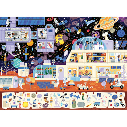 Dans l'espace | 150 pièces