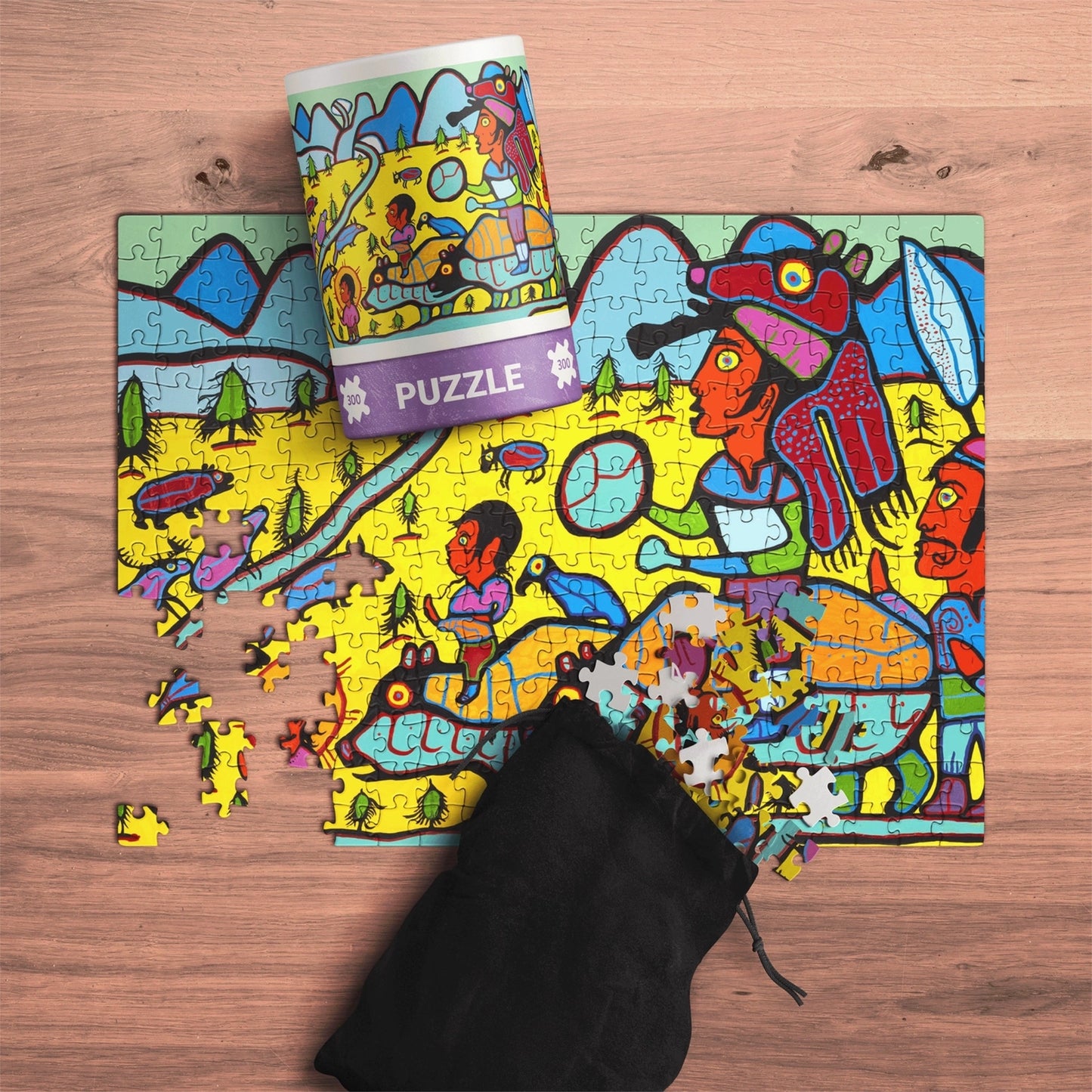 Family Begins Journey - Norval Morrisseau | 300 piece