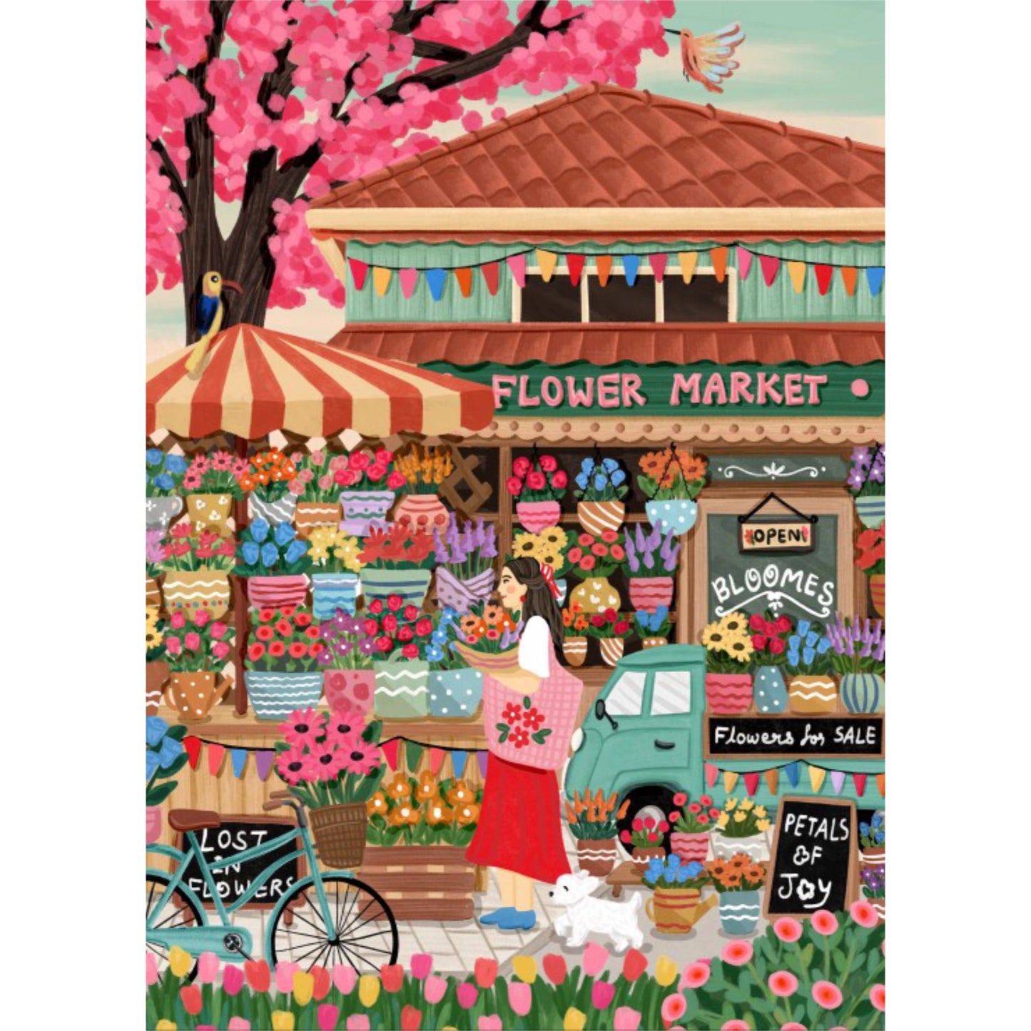 Flower Market | 1500 pièces