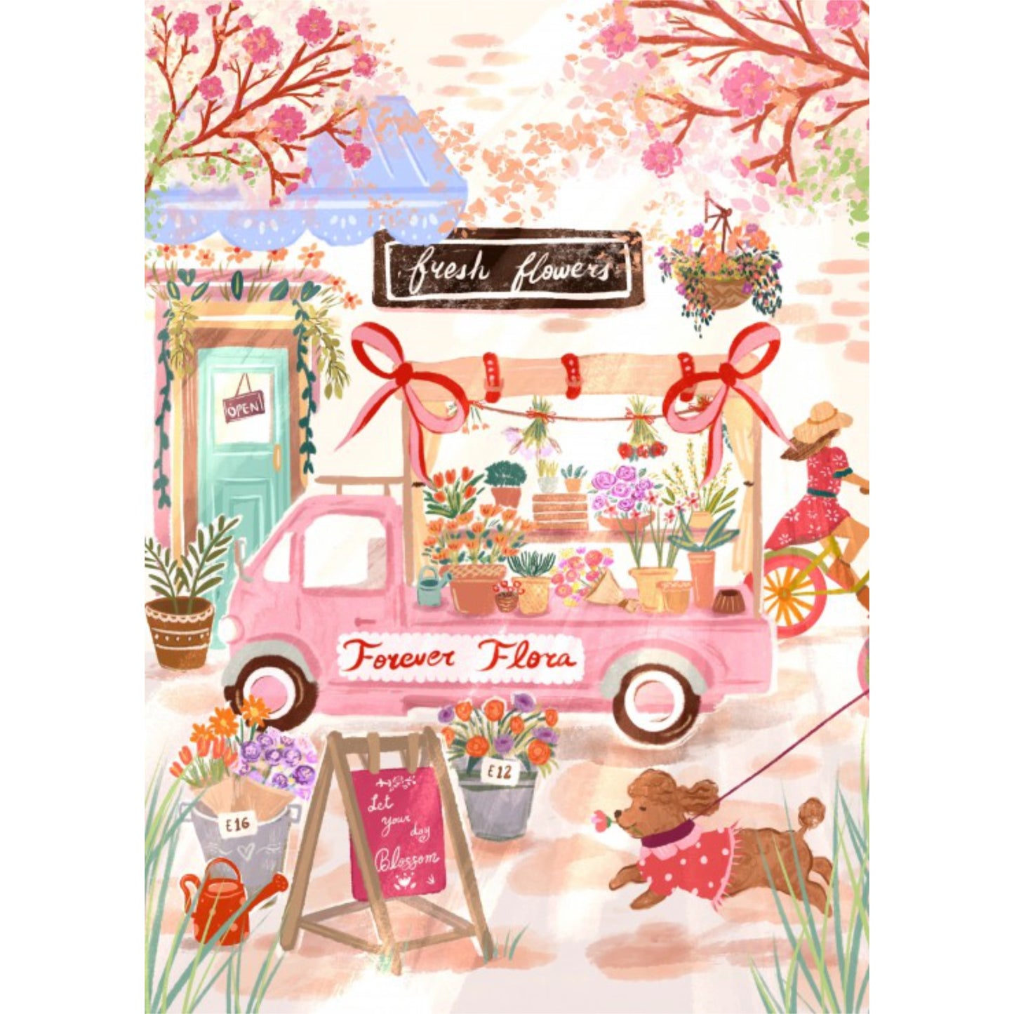 Forever Flora, Flower Truck | 500 pièces