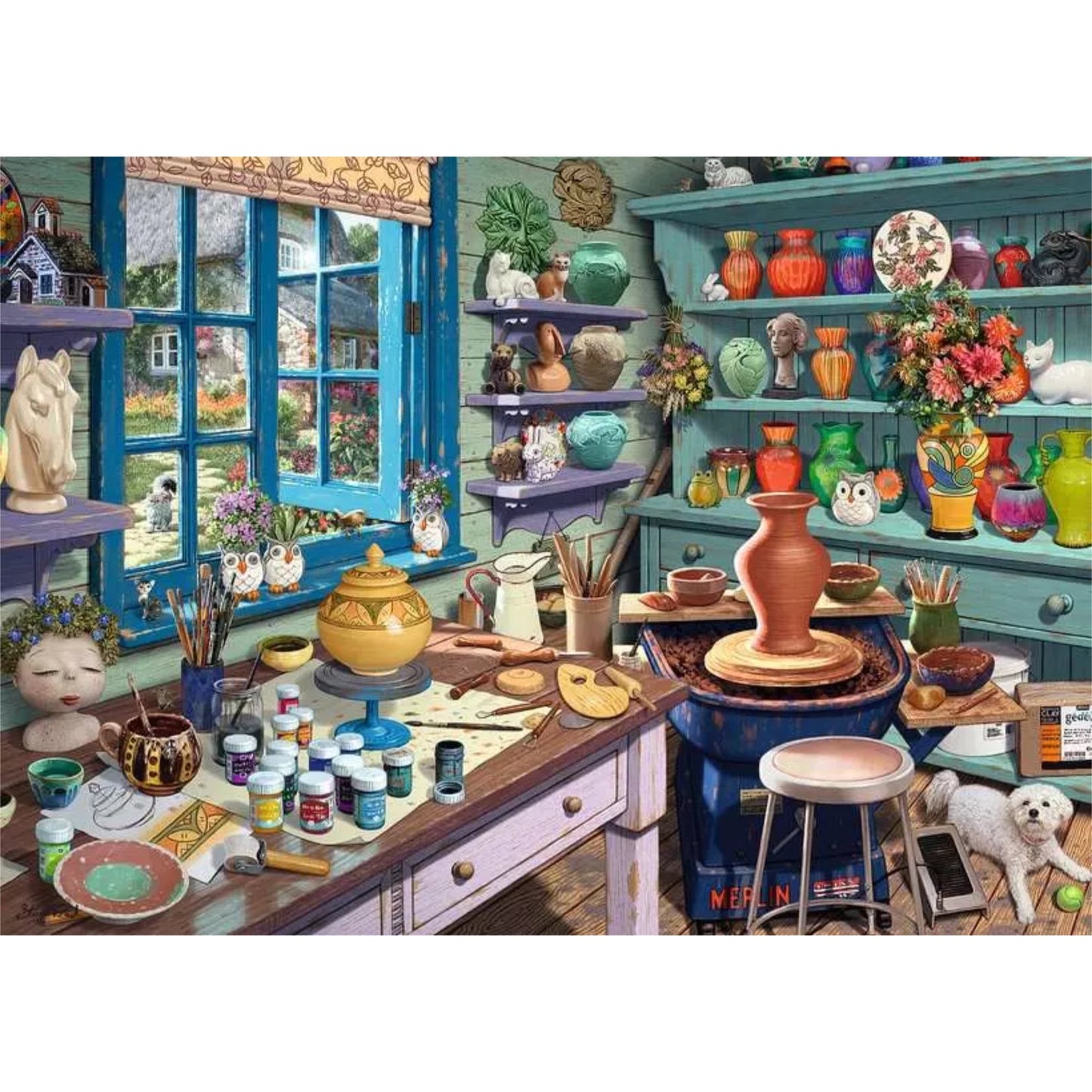 Pottery Studio Sanctuary | 500 pièces