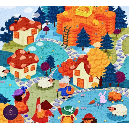 Puzzle Adventure - ELEWHITE | 1000 pièces