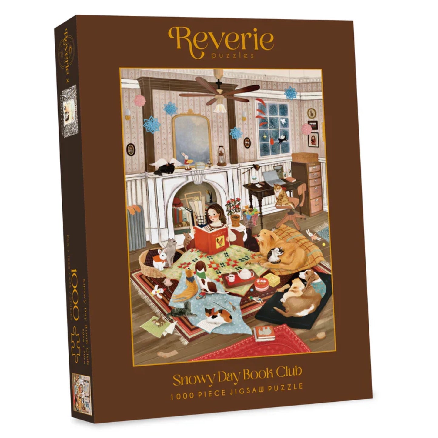 Snowy Day Book Club |1000 Piece