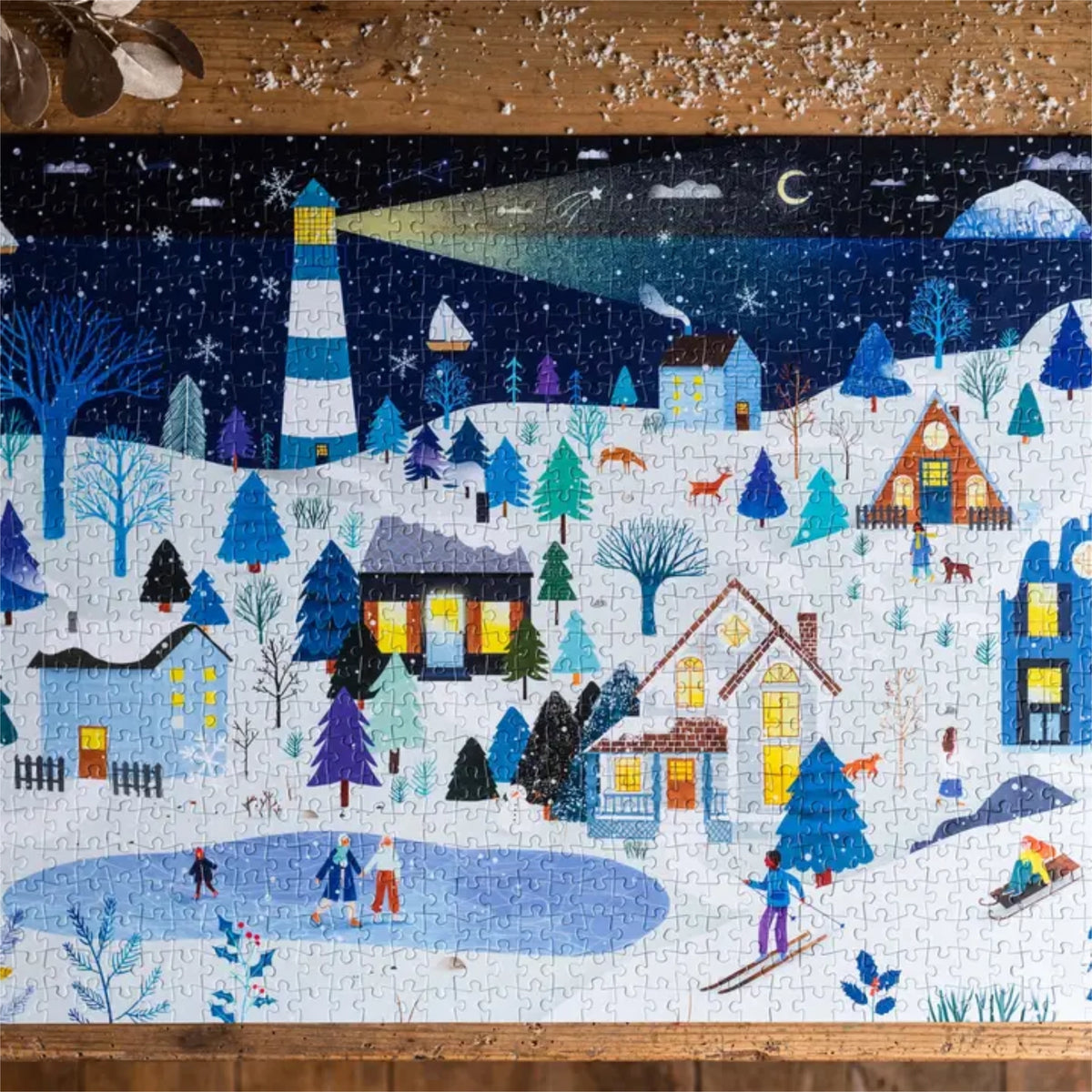 Winter at the Seaside - Trevell | 1000 pieces