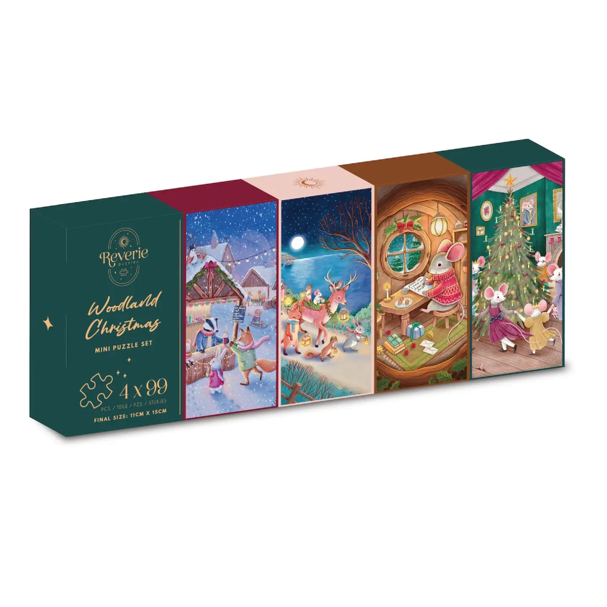 Woodland Christmas - Reverie | 99 pièces (×4)