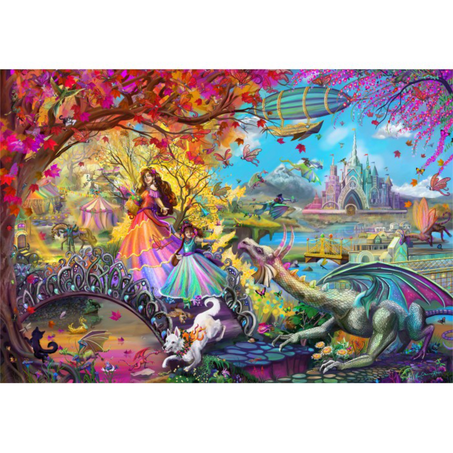 Autumn Festival at the Castle | 1000 Piece
