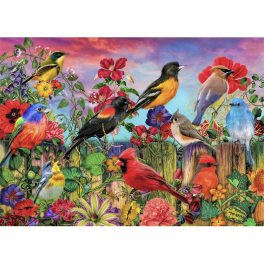 Birds And Blooms Garden | 500 Piece
