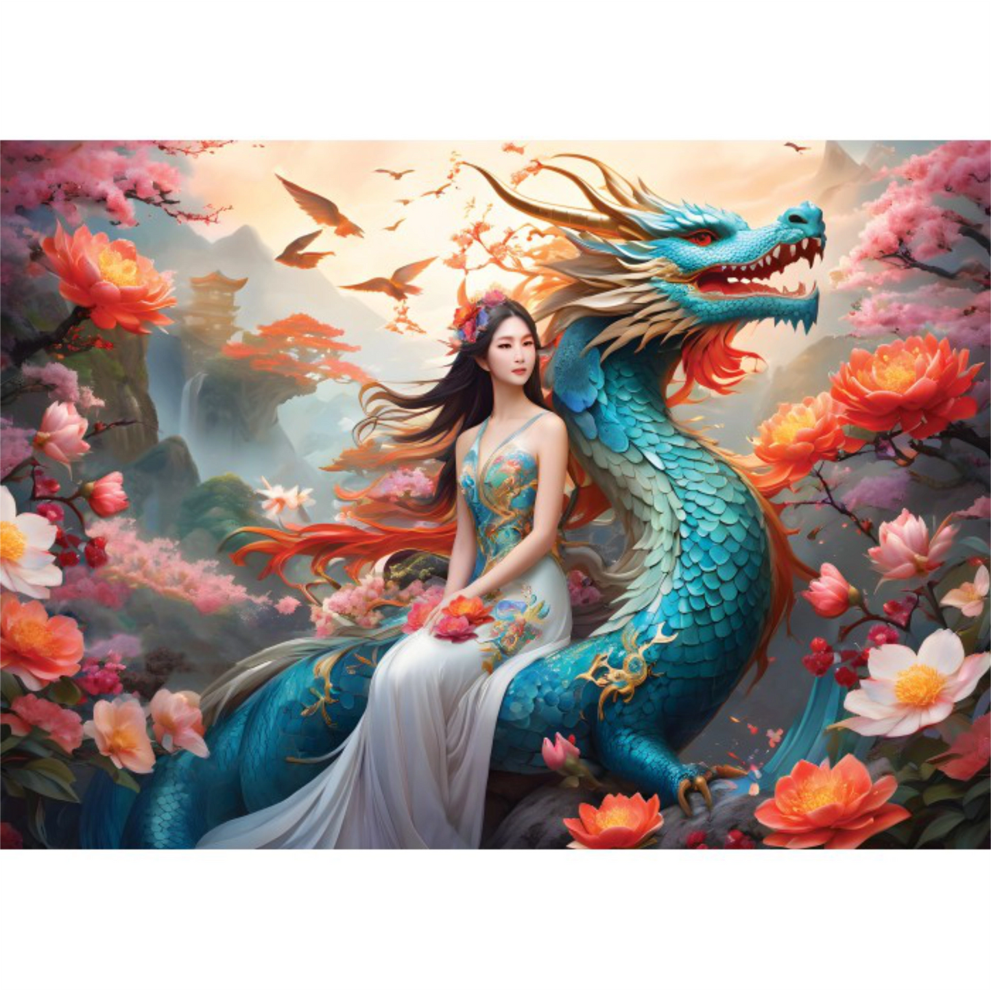 Blue Dragon | 500 pièces