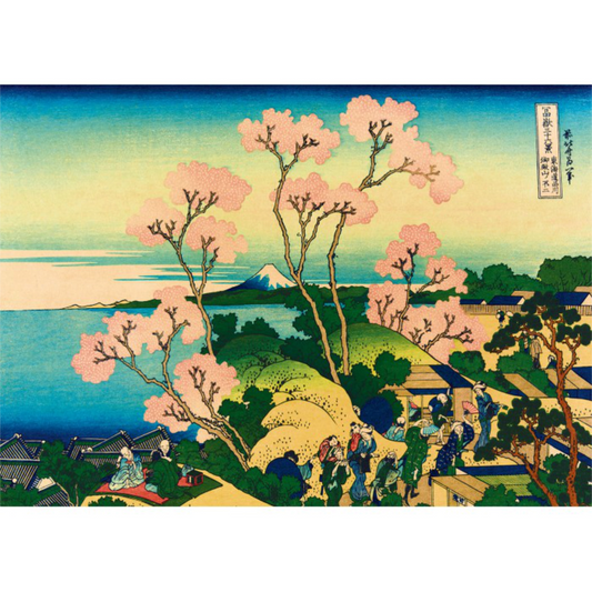 Katsushika HokUSAi Shinagawa 1832 | 1000 Piece