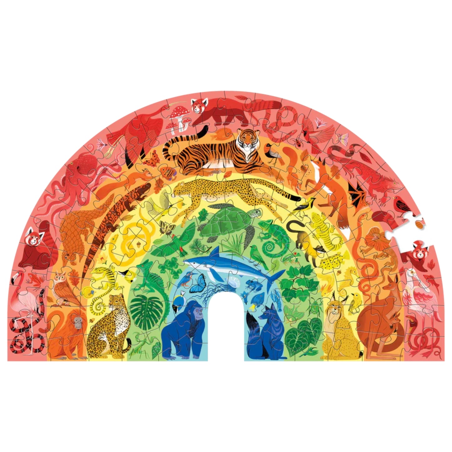 Animaux arc-en-ciel | 100 pièces