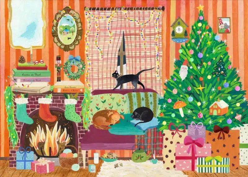 Noël au coin du feu | 500 pièces