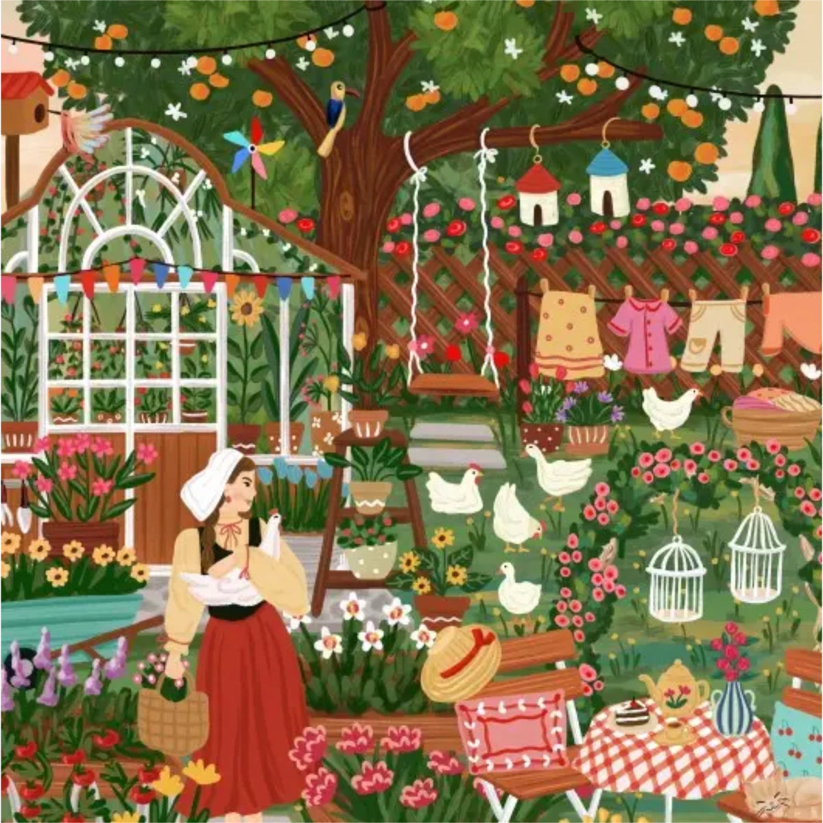 Cottage Garden - Pieces and Peace | 1500 pièces