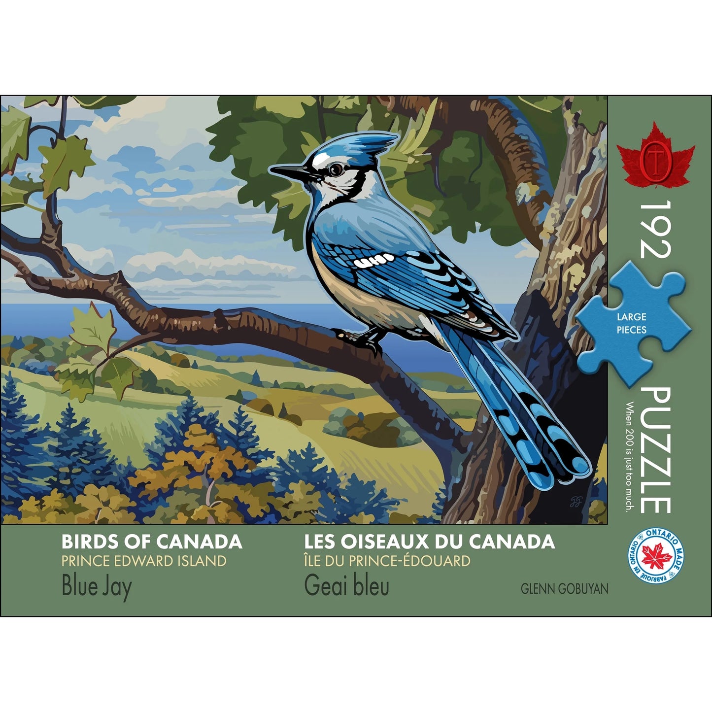 Prince Edward Island Blue Jay | 192 Pieces