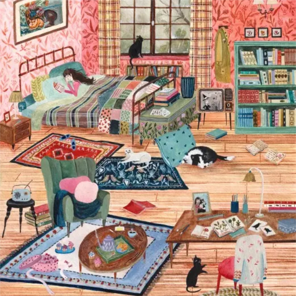 Une journée cozy - Pieces and Peace | 2000 pièces