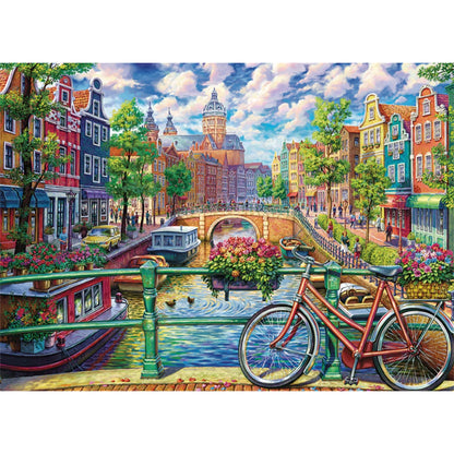 Amsterdam Canal | 1000 pièces