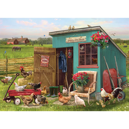 The Happy Hen House | 1000 Piece