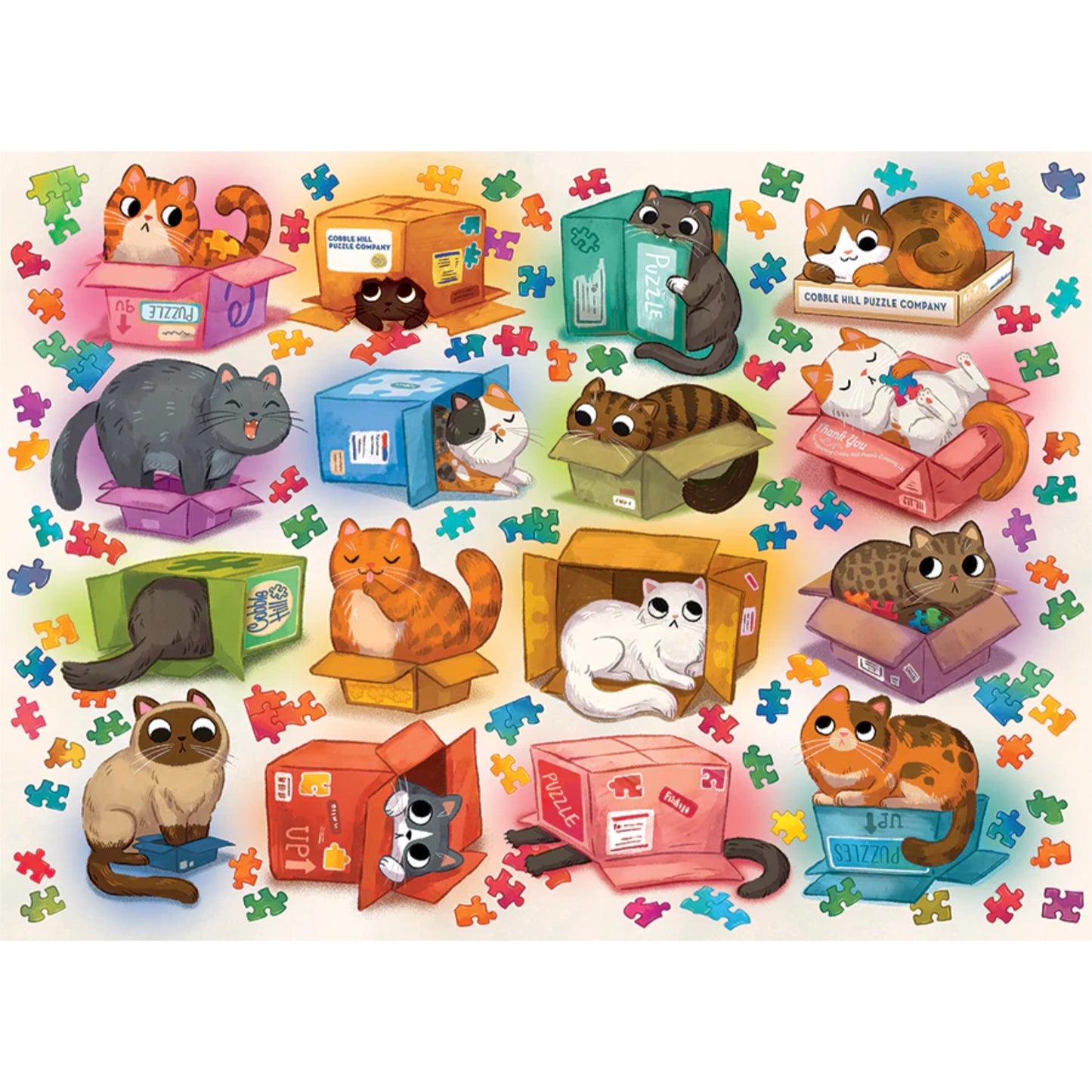 Cats vs Puzzles | 1000 pièces