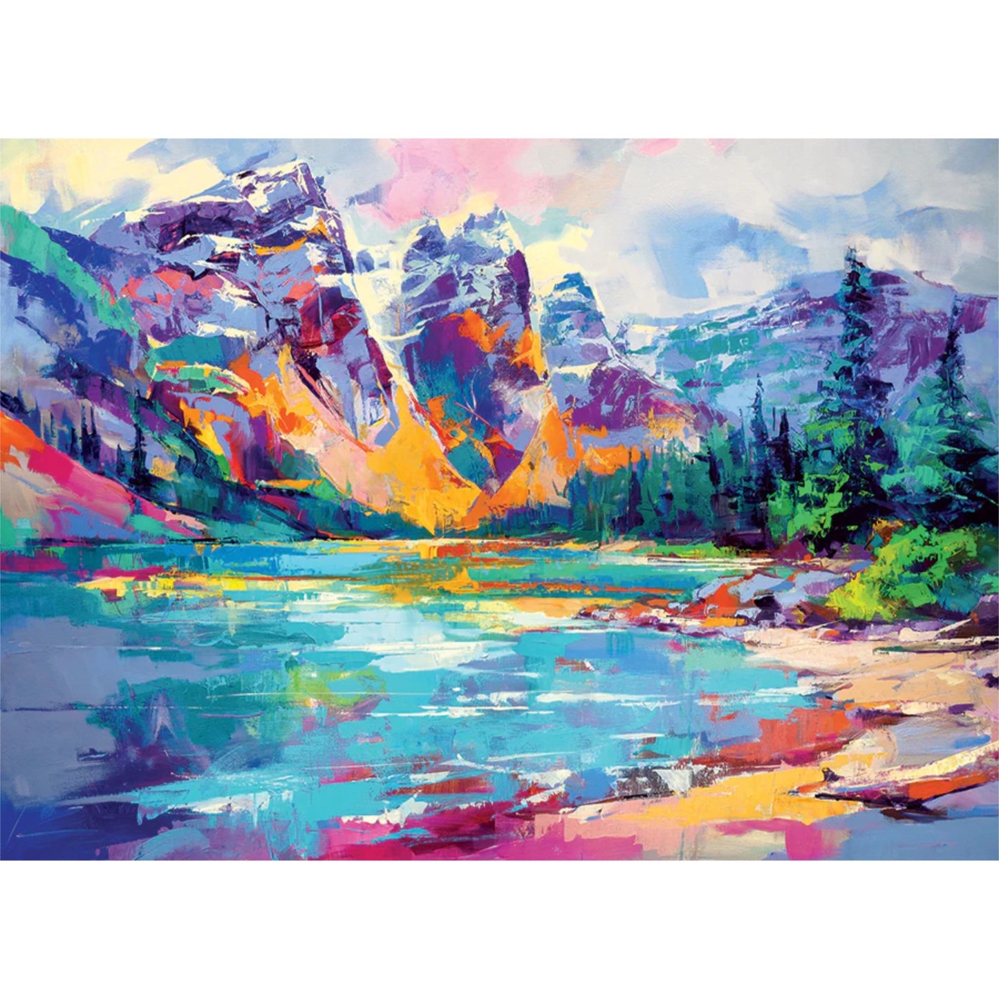 Mountain Lake | 1000 pièces