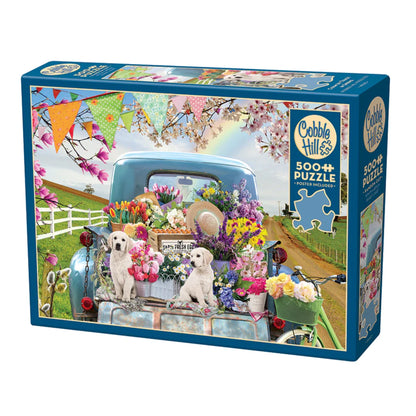 Country Truck in Spring | 500 pièces