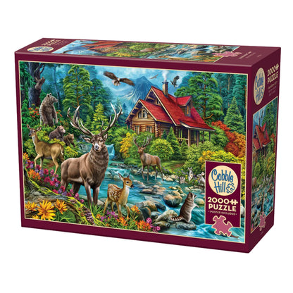 Red-Roofed Cabin | 2000 pièces