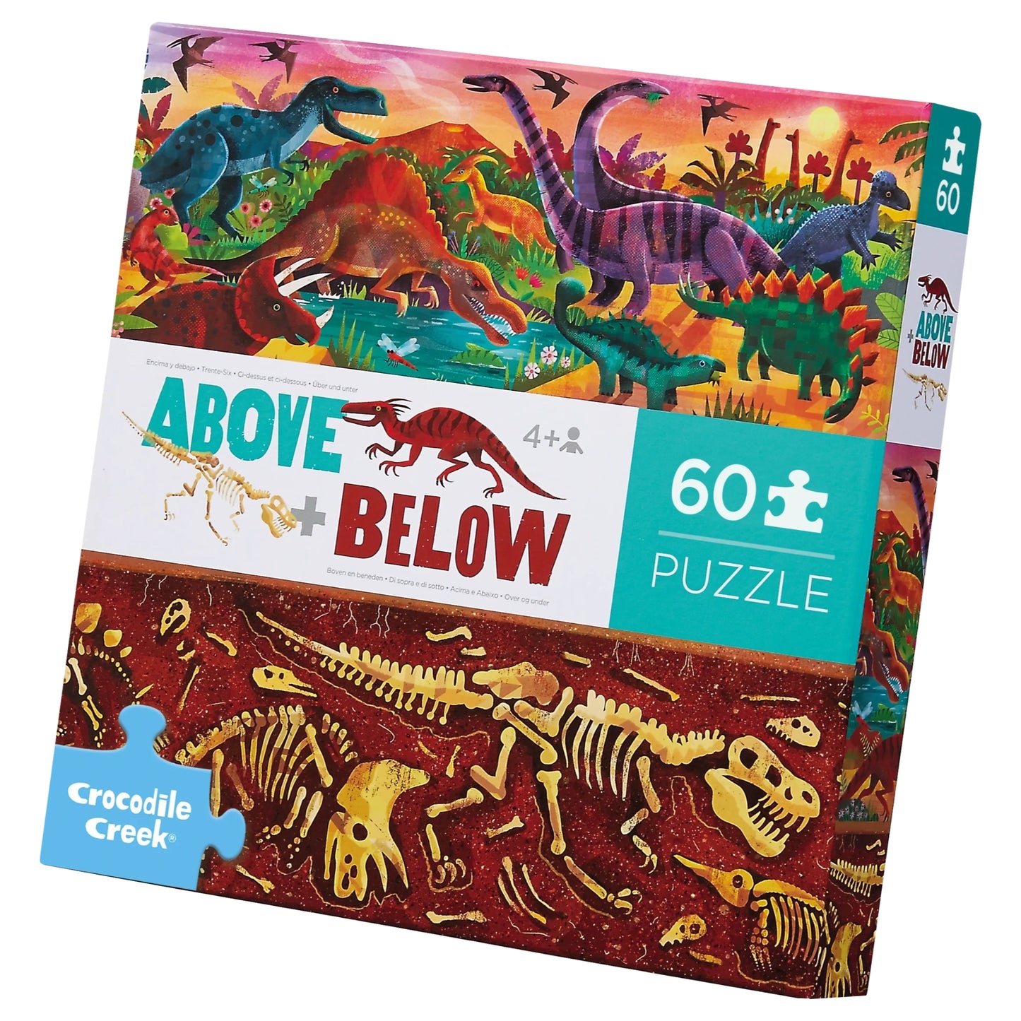 Above & Below: Dinosaure | 48 pièces