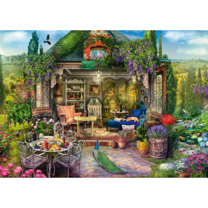 A Dream Garden Shed among the Vineyards | 1000 piece