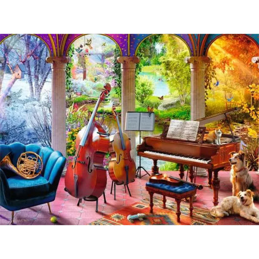 Les 4 saisons en musique | 100 pièces (XL)