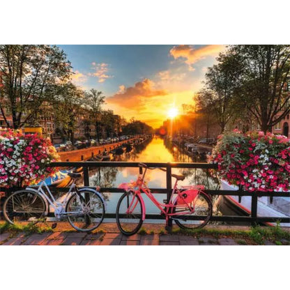 Coucher du soleil à Amsterdam | 200 pièces