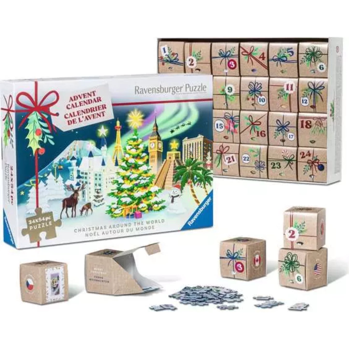 Calendrier de l'Avent | Calendrier de l'Avent 24 boîtes