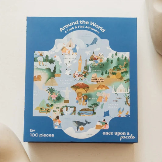 Around the World! A Look and Find Adventure | 100 pièces