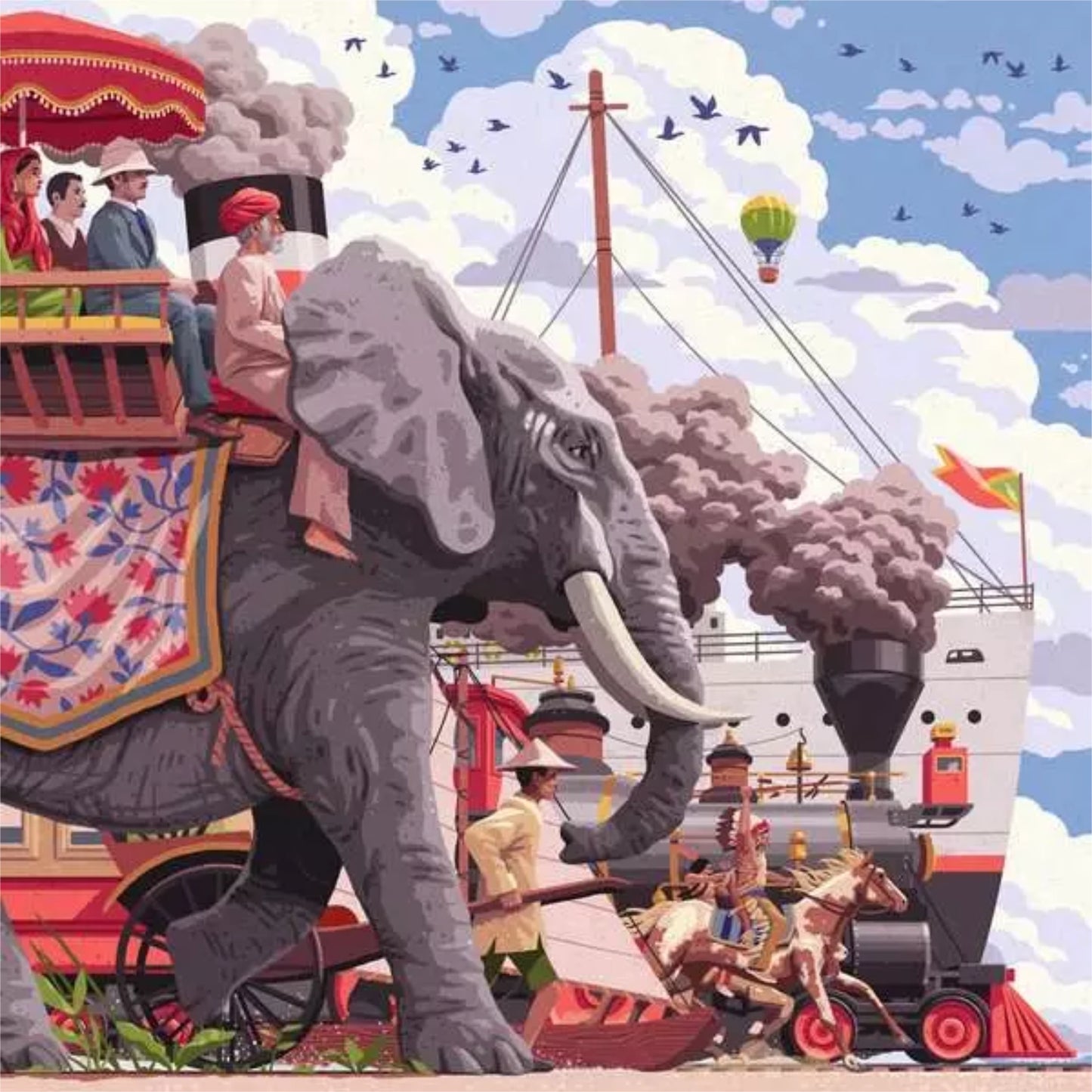 Art & Soul - Around the World in 80 Days | 750 pièces