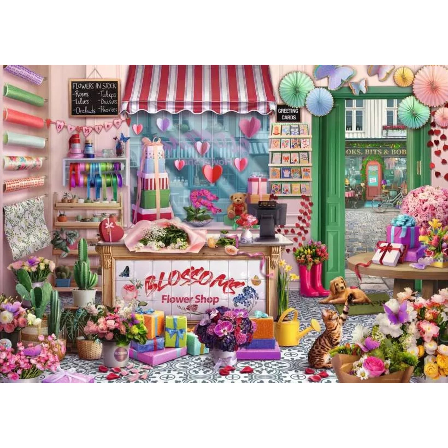Blossoms Flower Shop | 1000 pièces