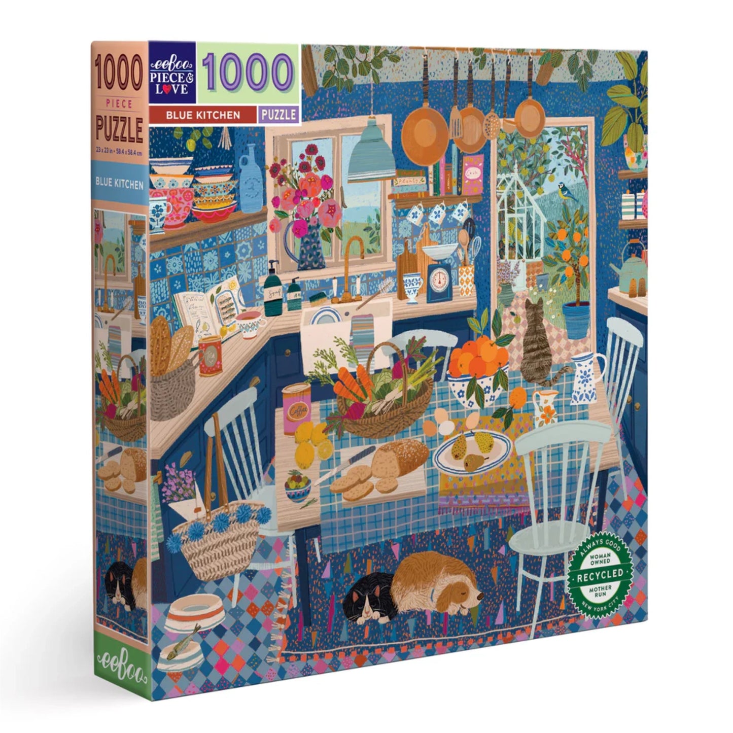 Cuisine bleue | 1000 pièces