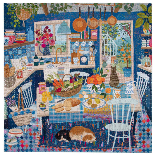 Cuisine bleue | 1000 pièces