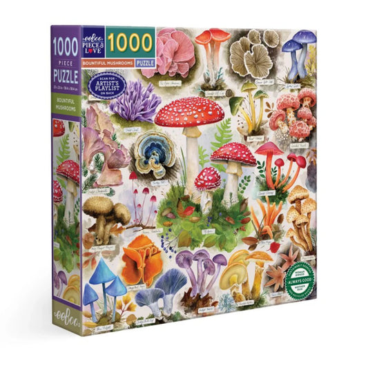Bountiful Mushrooms | 1000 pièces