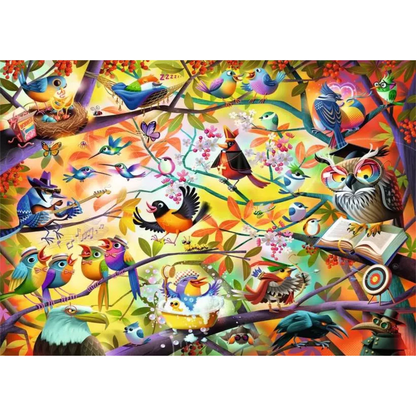 MacAdam: Busy Birdies | 1000 piece