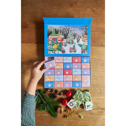 Christmas Trees and Snowflakes | Calendrier de l'Avent 24 boîtes