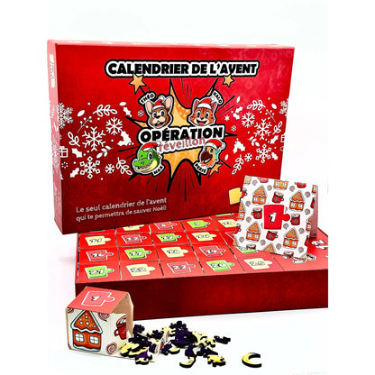 Opération Réveillon - Calendrier de l'avent | 531 pièces