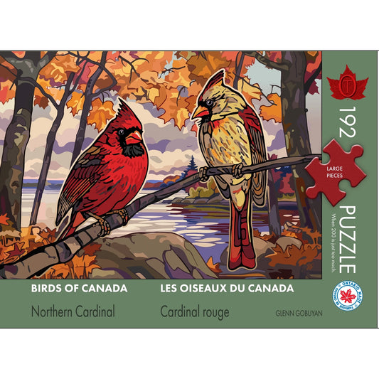 Cardinal rouge | 192 pièces