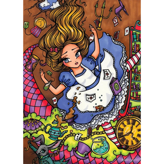 Down the rabbit hole | 1000 pièces