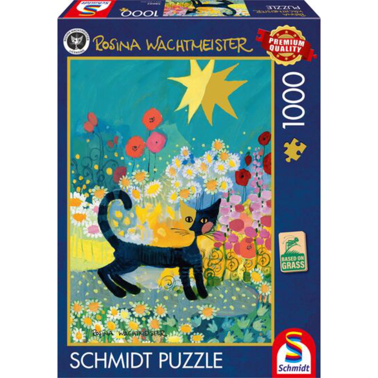 Cat in a Sea of Blossoms | 1000 piece