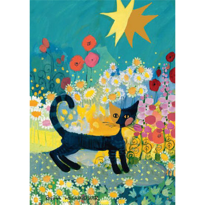 Cat in a Sea of Blossoms | 1000 piece