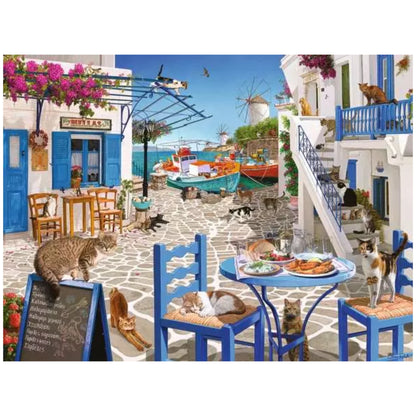 Les chats de Mykonos | 1500 pièces